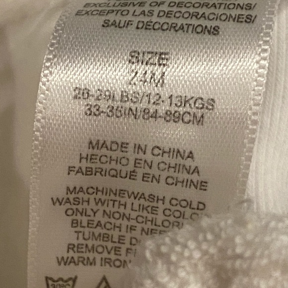 Little Me Terrycloth Swim Cover up - Picture 2 of 2